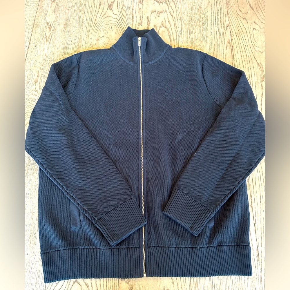 Theory Zip Up Sweater